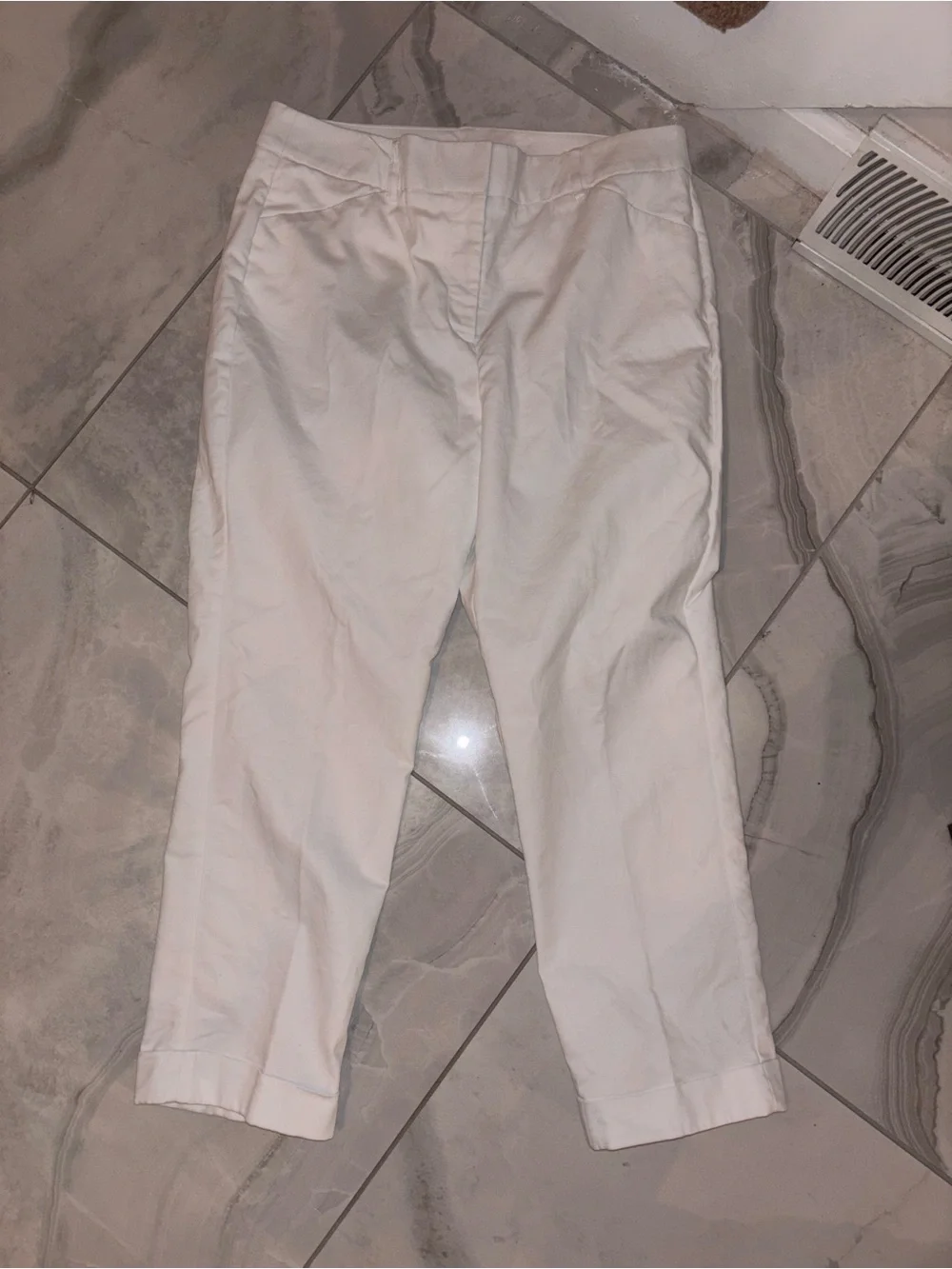 Chico's lot Colorful Mixed Tops & White capris Pants